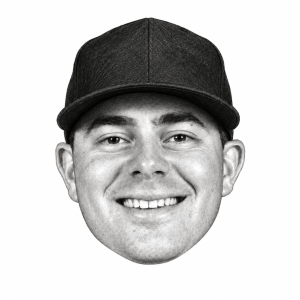 Head-only graphite portrait of Scott Effross