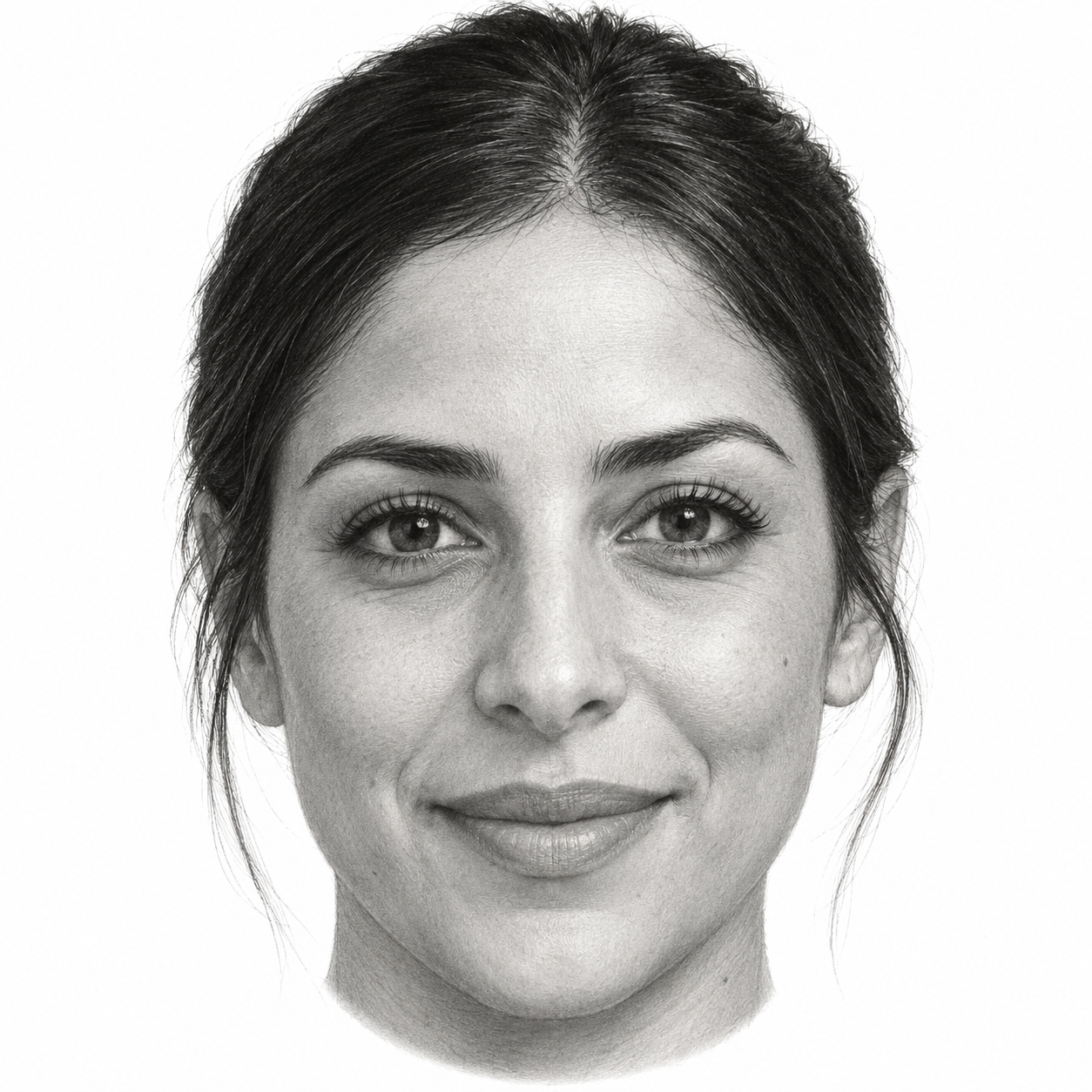 AI-assisted portrait illustration of Ella Waweya