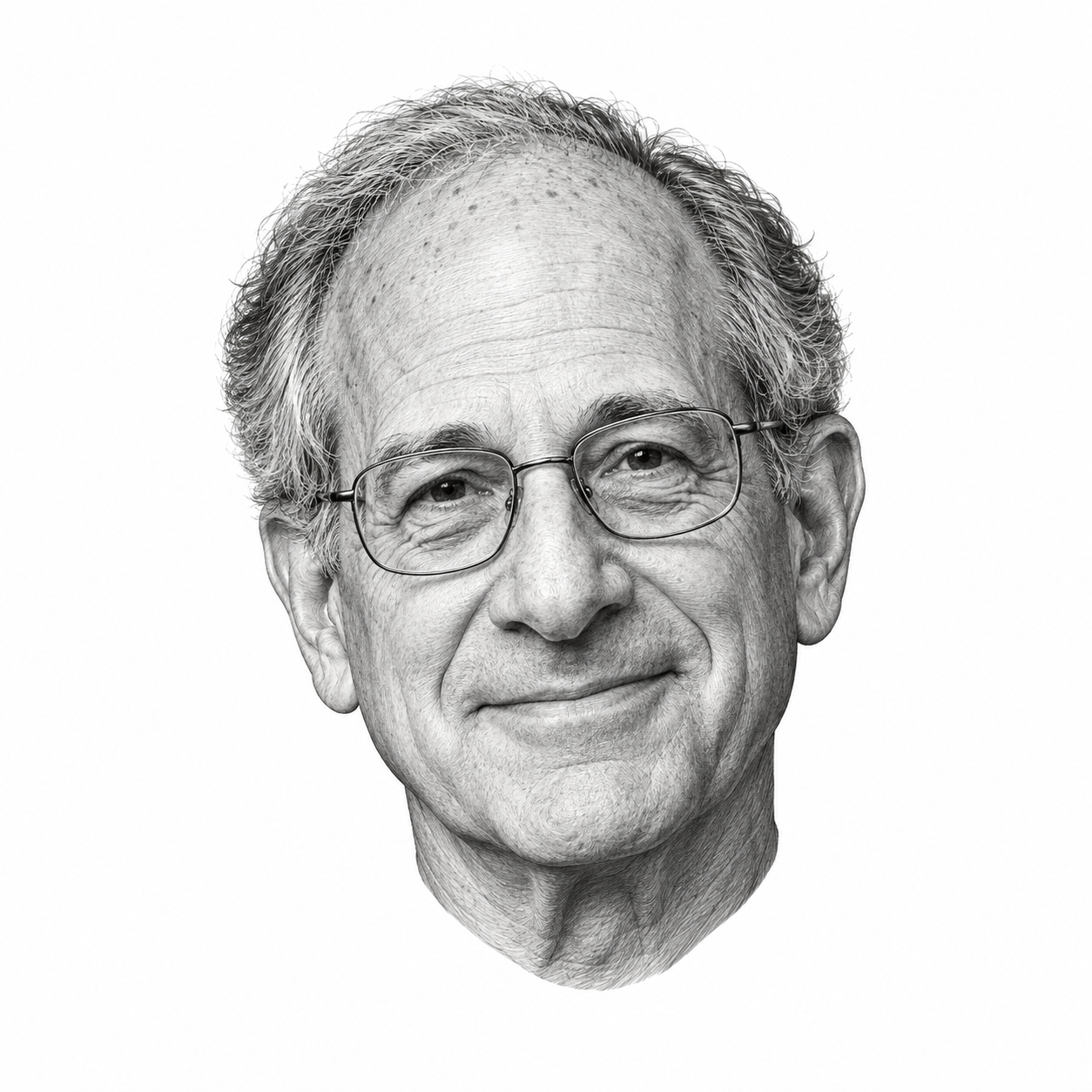 AI-generated head-only illustration of Howard Berman