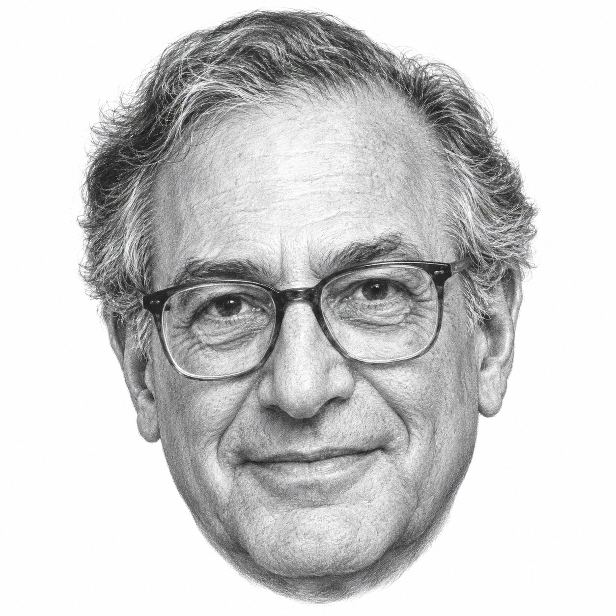 AI-generated head-only illustration of Jacob Birnbaum