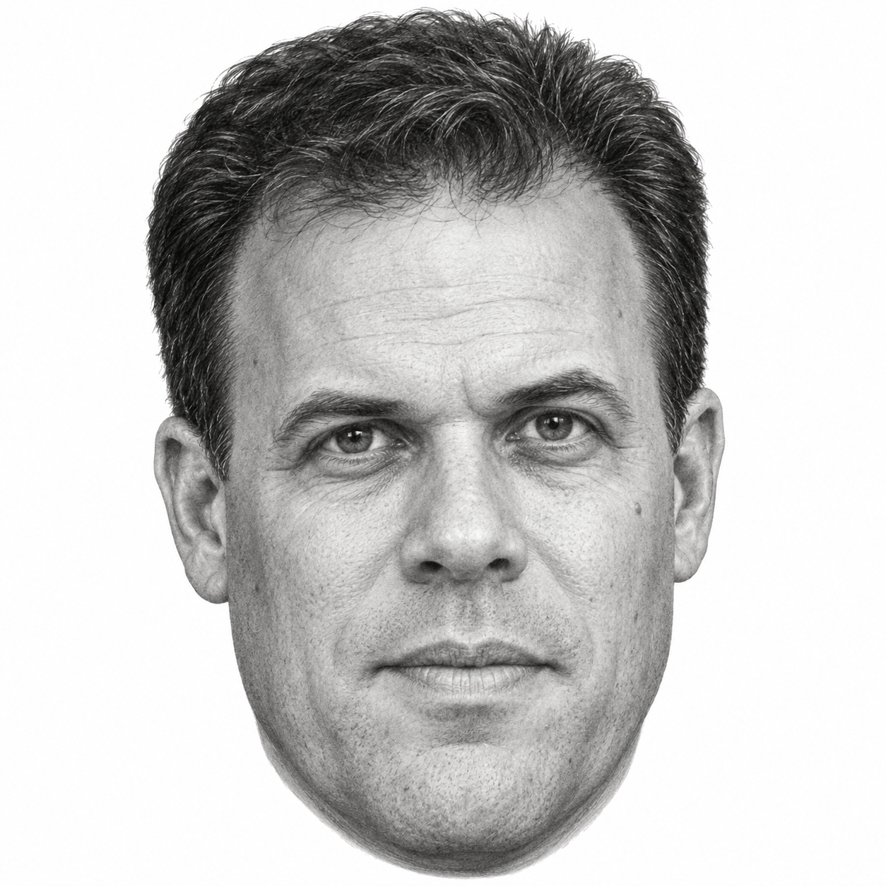 AI-assisted portrait illustration of Jonathan Conricus