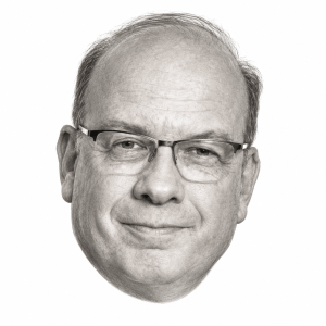 Pencil head portrait of Meir Linzen