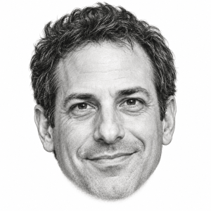 AI-assisted pencil portrait of Modi Rosenfeld