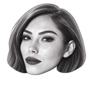 Head-only graphite portrait of Nikol Reznikov