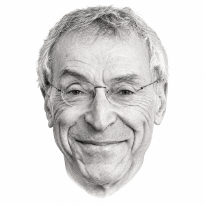 Head-only graphite portrait of Seth P. Waxman